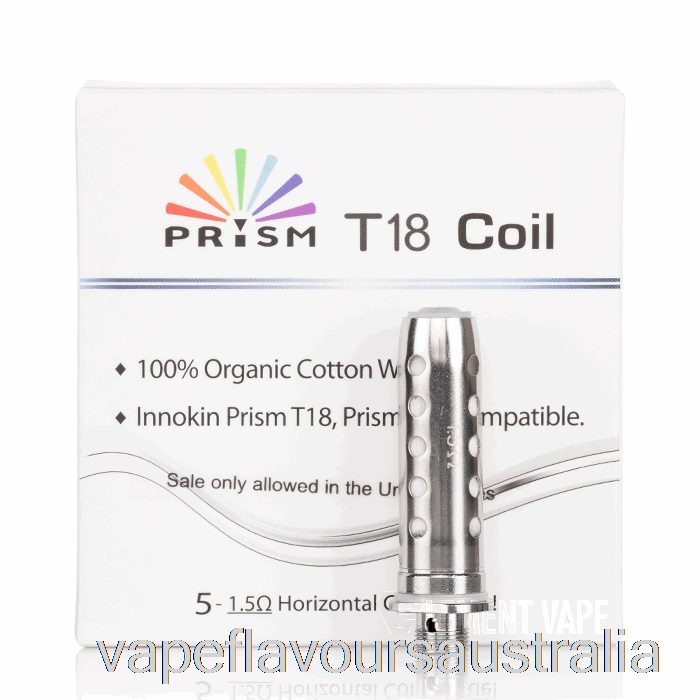 Vape Flavours Australia Innokin Prism T18 / T22 Replacement Coils 1.5ohm Coils